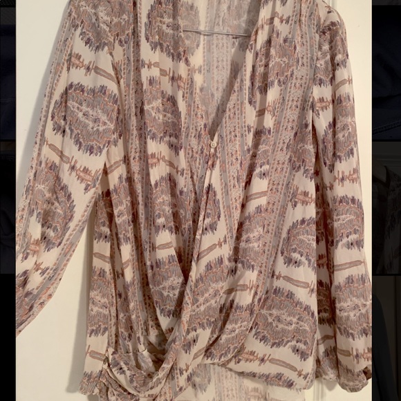 Calypso St. Barth silk blouse. Size XS. - Picture 3 of 4